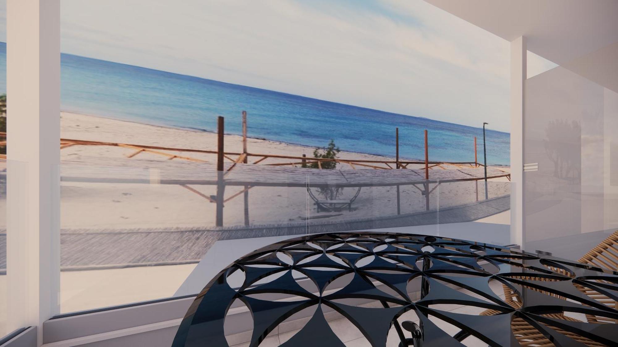 דירות מסטיכרי Panorama Seaside מראה חיצוני תמונה